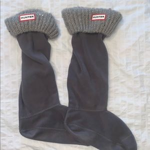 Hunter Boot Socks - Gray